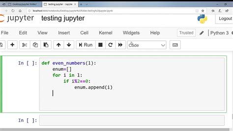 Using Python to Check for Even Numbers .